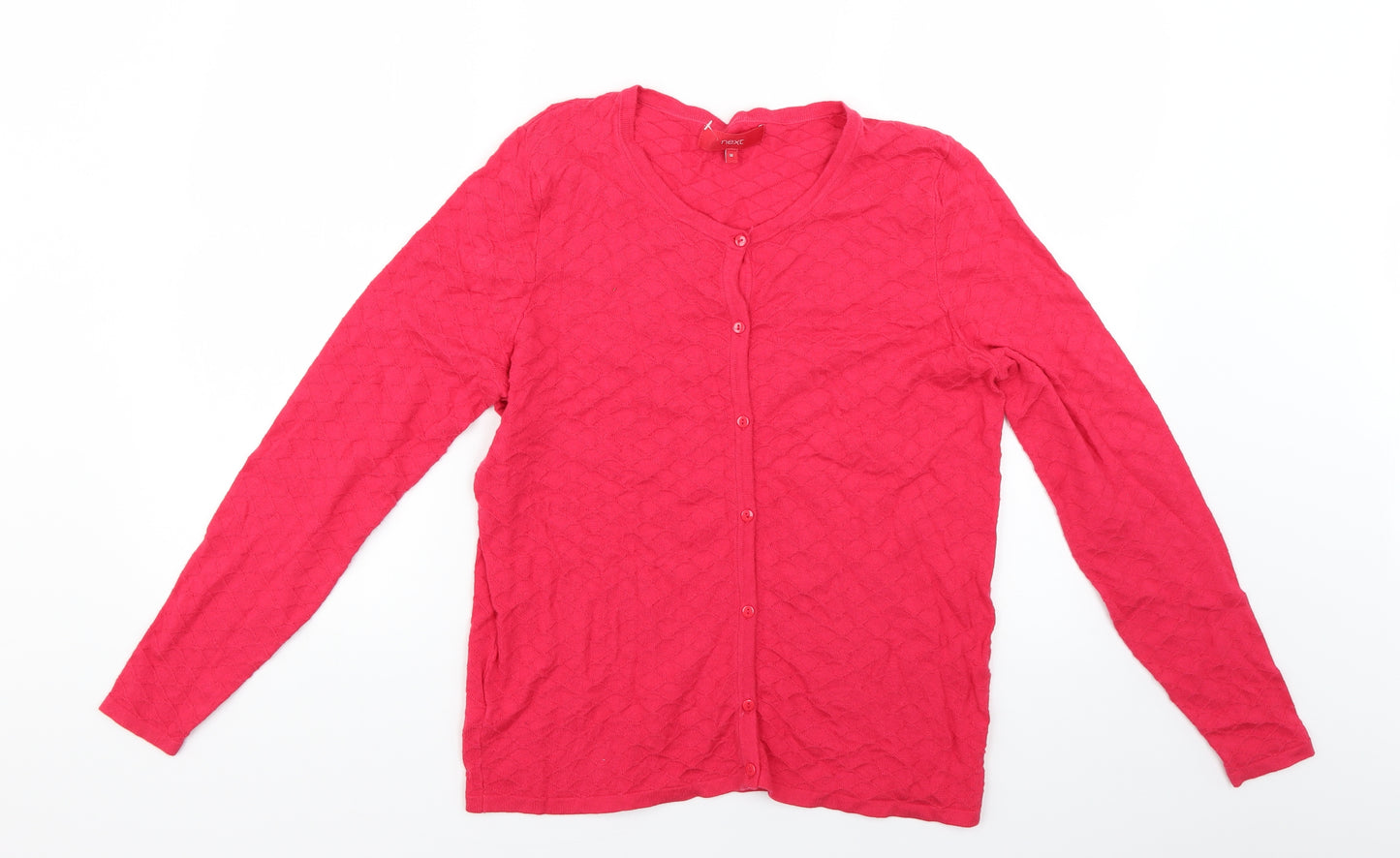 NEXT Womens Pink   Cardigan Jumper Size 16