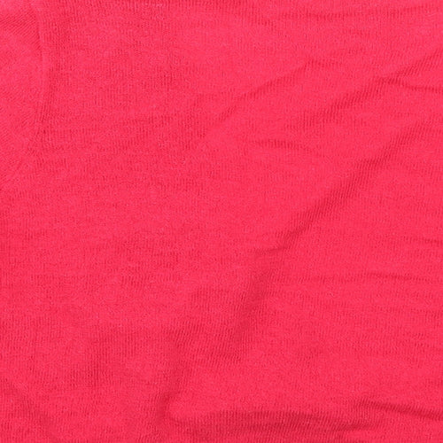 Marks and Spencer Womens Pink   Cardigan Jumper Size 14