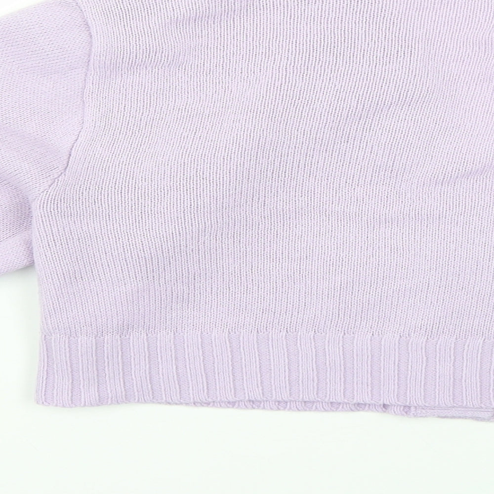 H&M Womens Purple   Cardigan Jumper Size S