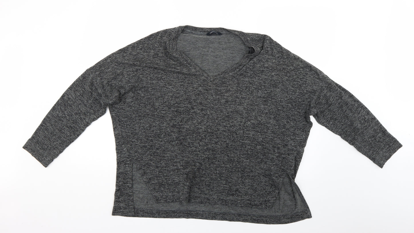 Lindex Womens Grey   Pullover Jumper Size S