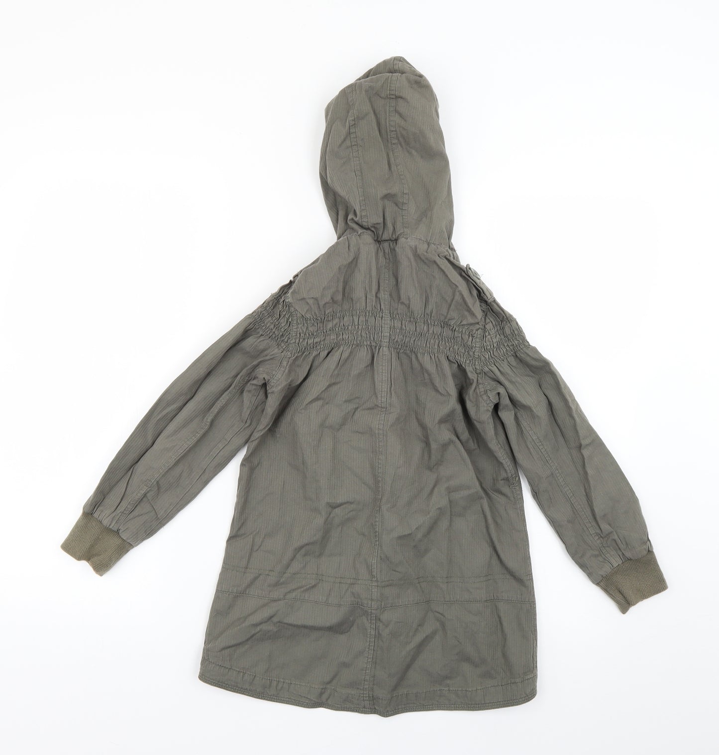 NEXT Girls Green    Coat Size 7-8 Years