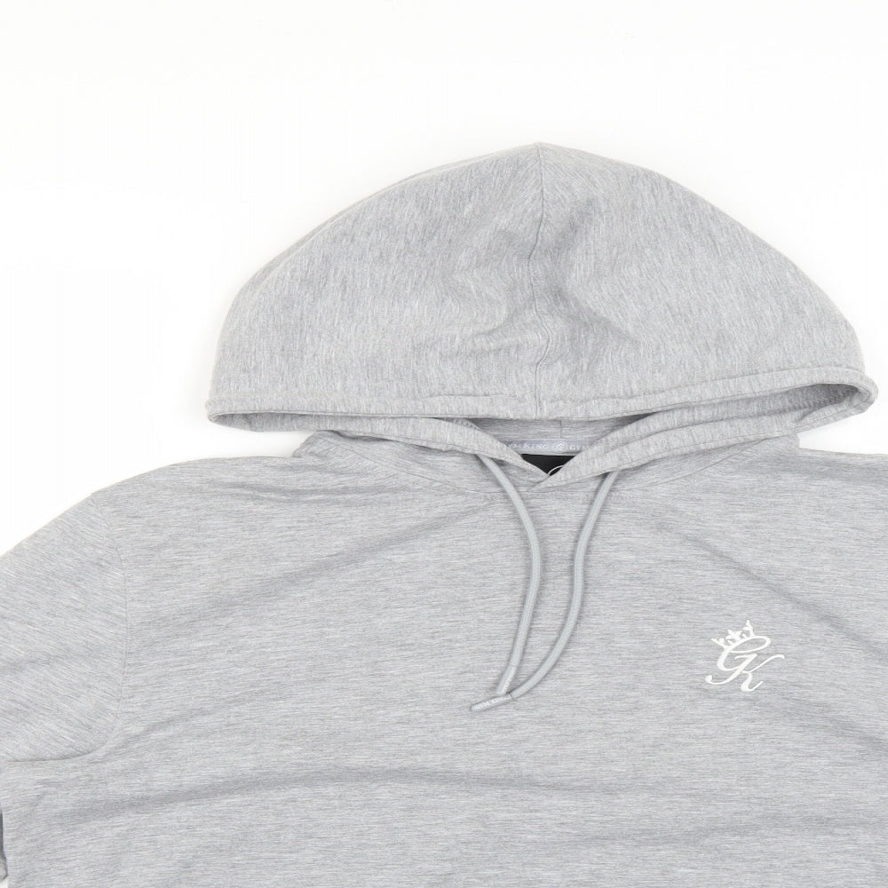 Gym King Mens Grey   Pullover Hoodie Size XL