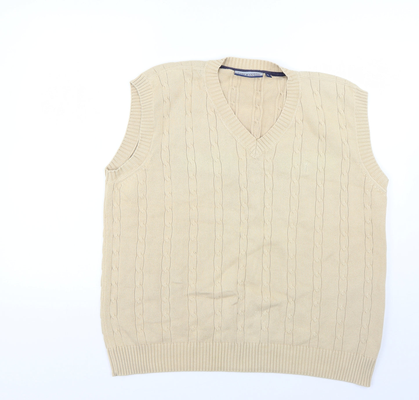 tom hanson Mens Beige   Pullover Jumper Size XL