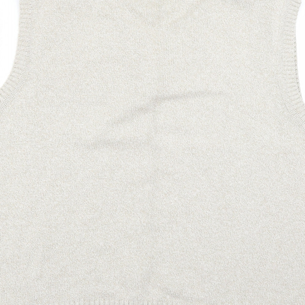 BHS Mens Beige   Pullover Jumper Size XL