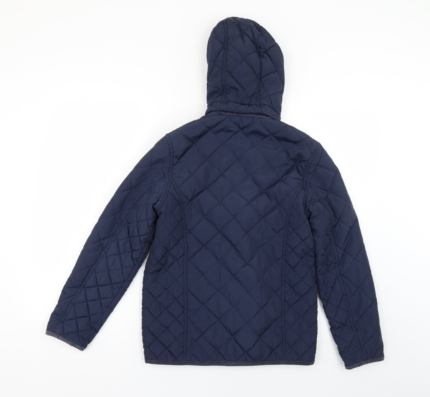 Marks and Spencer Boys Blue   Basic Coat Coat Size 11-12 Years