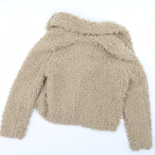 Primark Womens Beige   Overcoat Coat Size 12