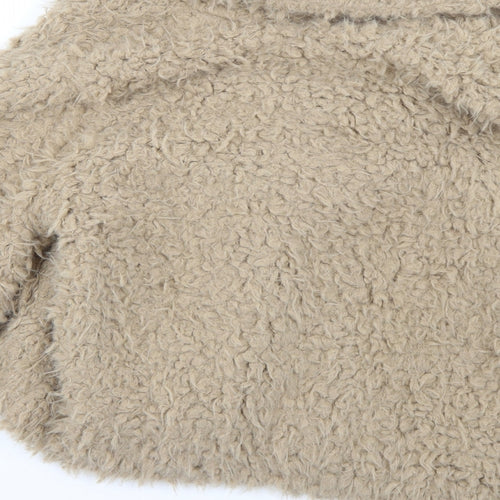 Primark Womens Beige   Overcoat Coat Size 12