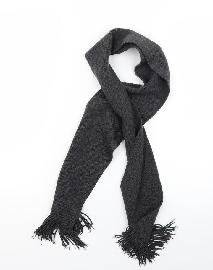Preworn Mens Grey Scarf One Size
