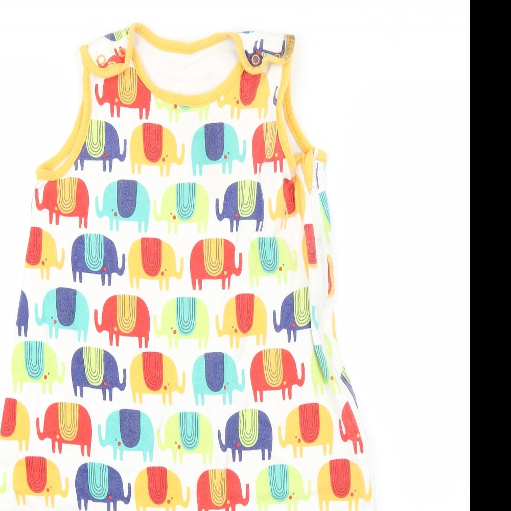 Mothercare Baby Multicoloured Geometric  Basic Coat Coat Size 12-18 Months