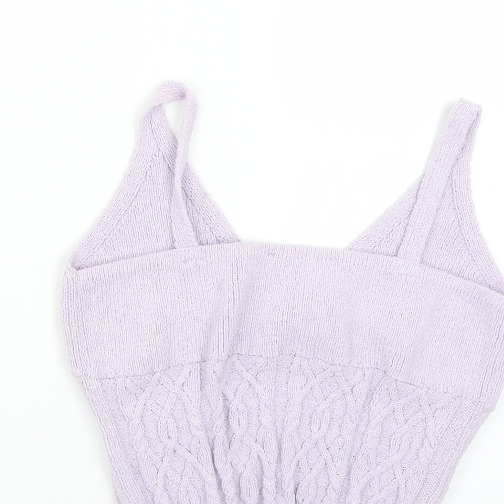 George Womens Purple   Basic Blouse Size 12