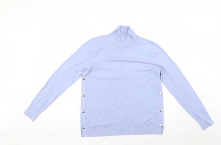M&Co Womens Blue Pullover Jumper Size 12
