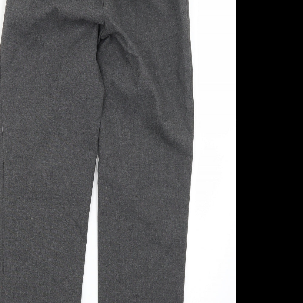 Marks and Spencer Boys Grey   Cropped Trousers Size 9-10 Years