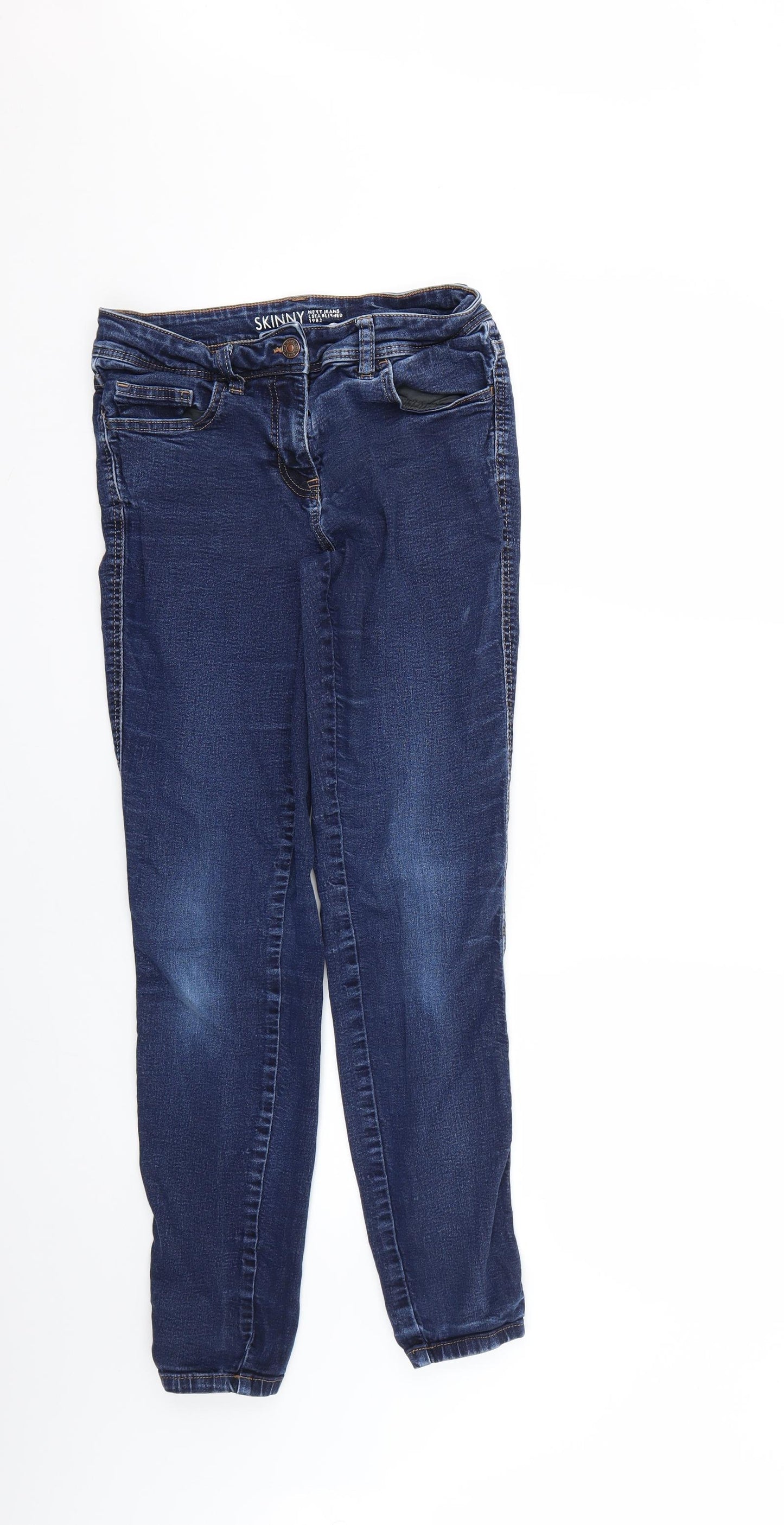 NEXT Womens Black   Skinny Jeans Size 10 L26 in