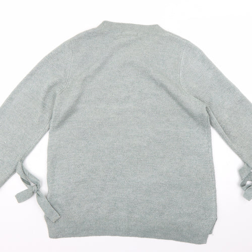 F&F Womens Green   Pullover Jumper Size 10