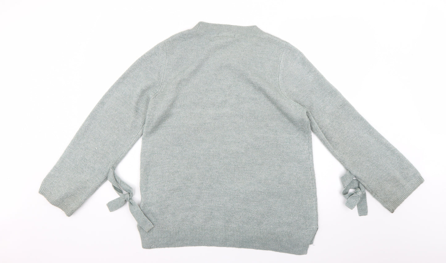 F&F Womens Green   Pullover Jumper Size 10