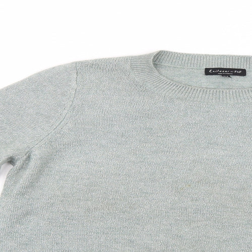 F&F Womens Green   Pullover Jumper Size 10