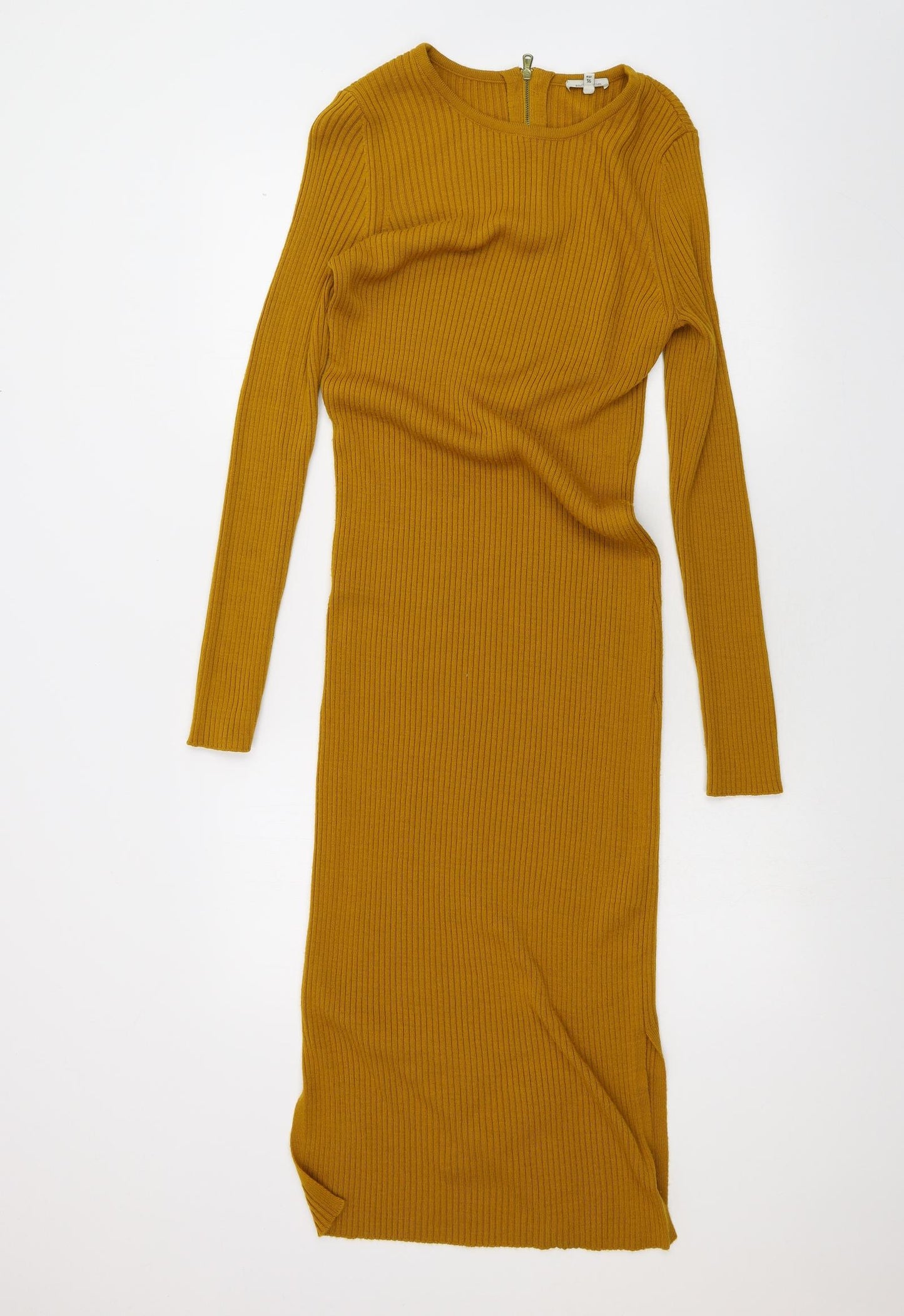 River Island Womens Yellow   T-Shirt Dress  Size 10