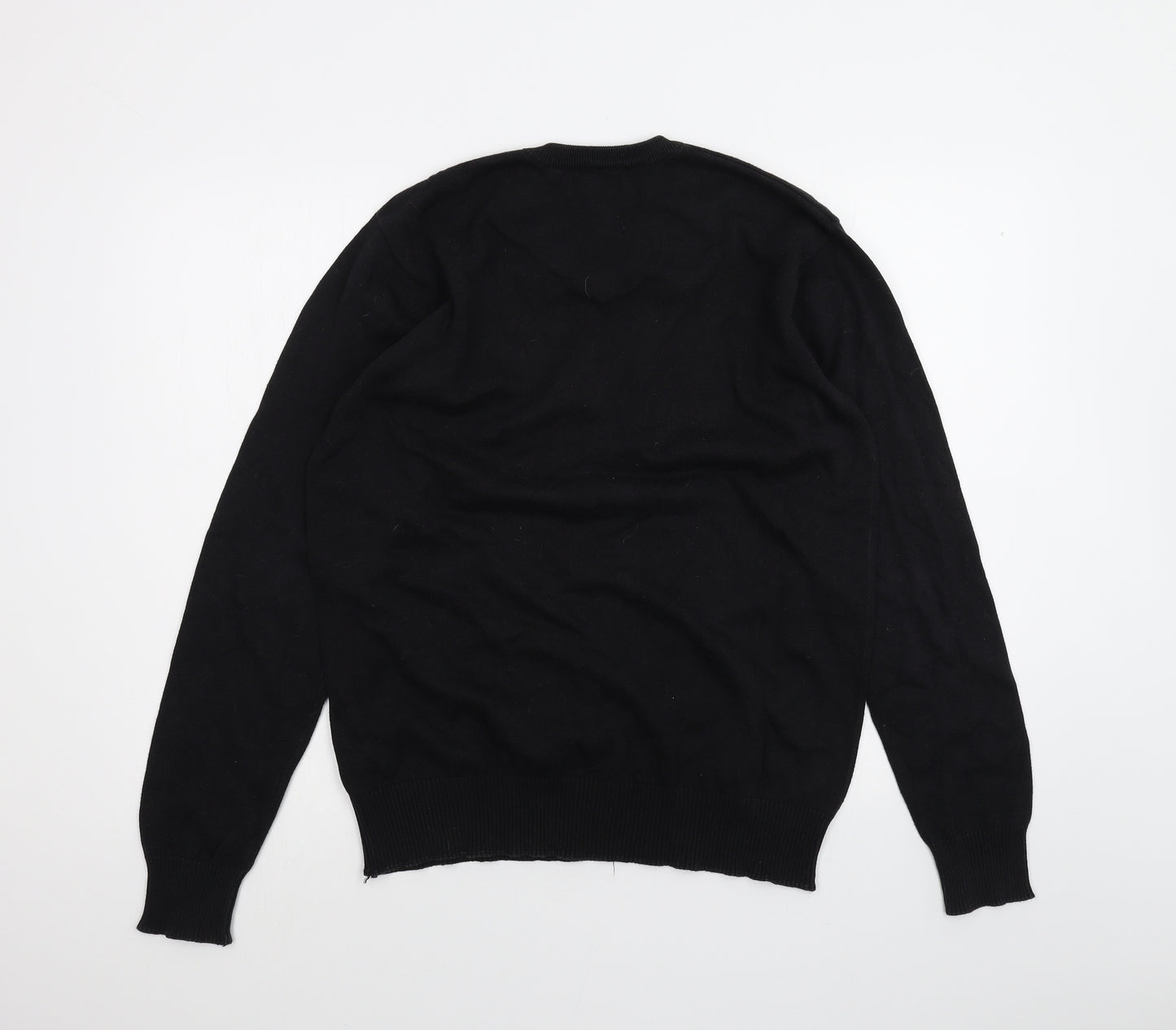 Monitor Mens Black    T-Shirt Size M