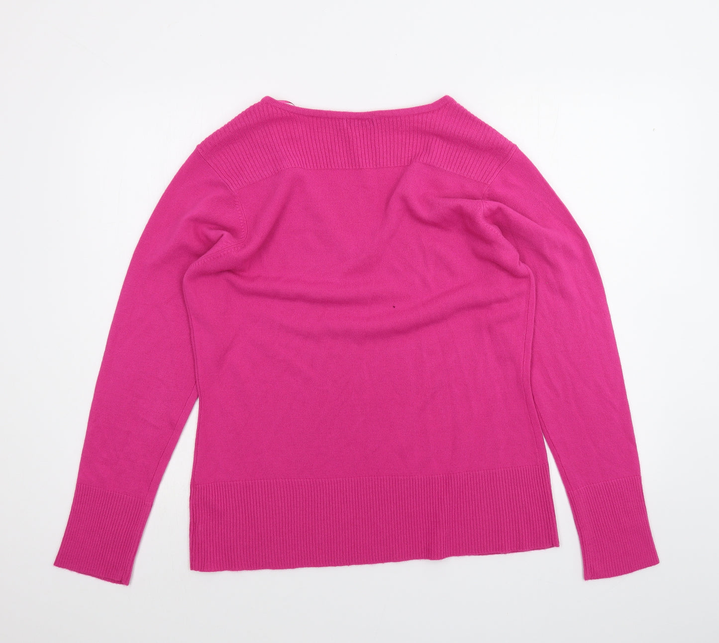 M&Co Womens Pink   Basic T-Shirt Size 2XL