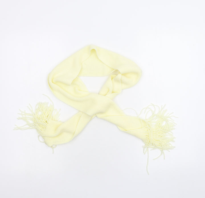 Preworn Womens White    Scarf