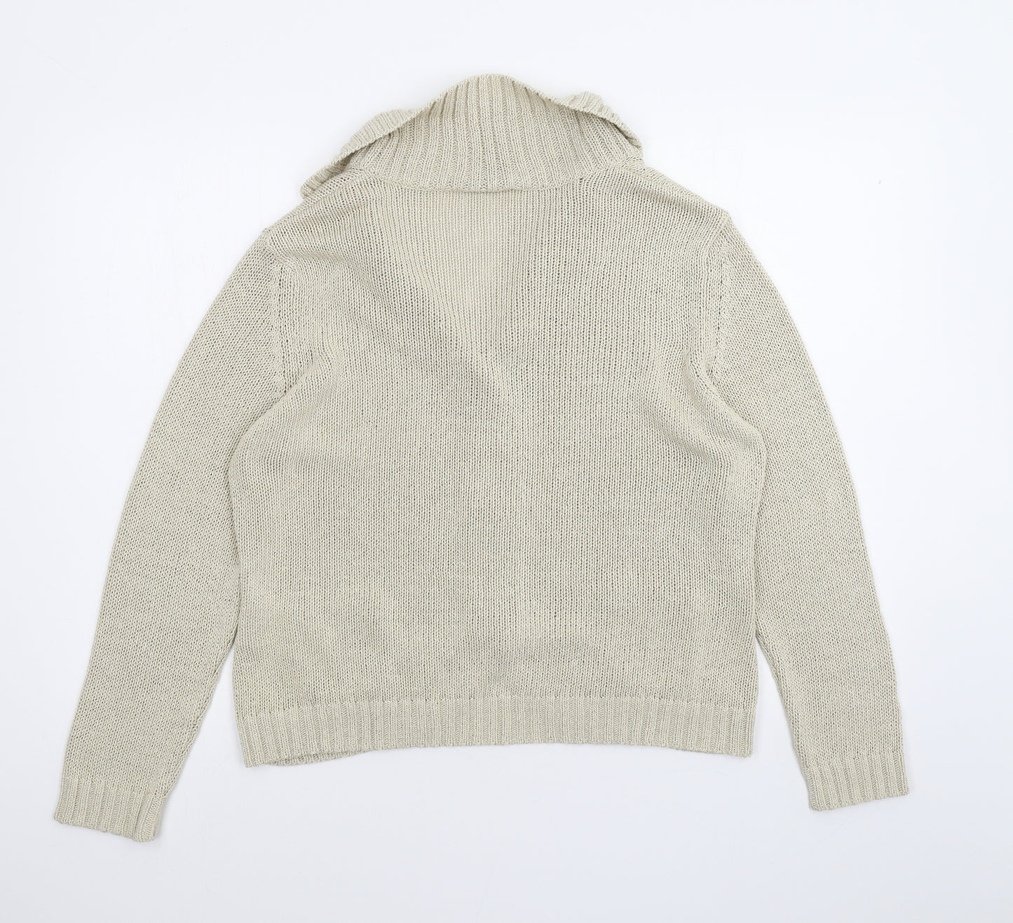 Olsen Womens Beige   Cardigan Jumper Size 16