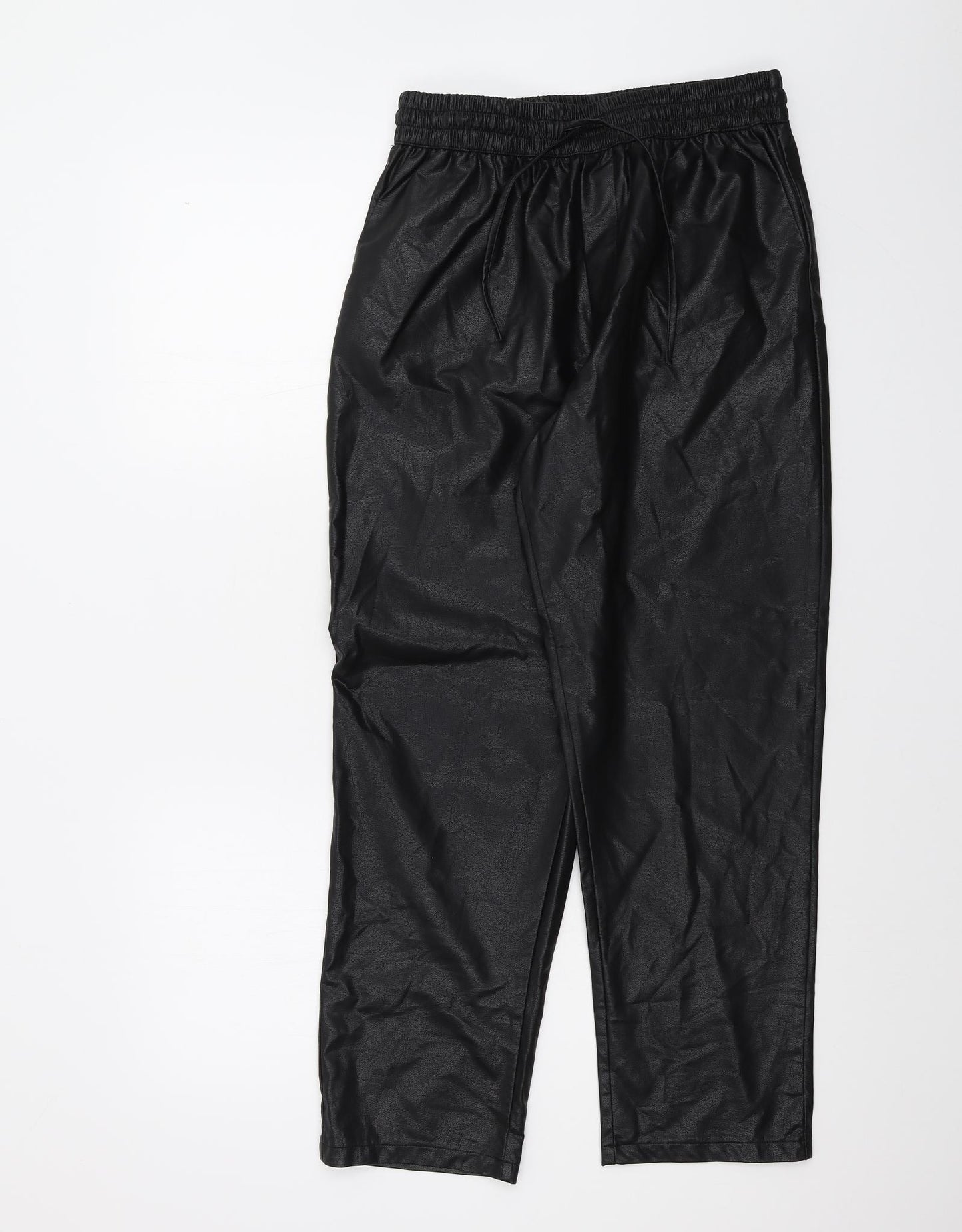 New Look Womens Black   Trousers  Size 12 L27 in