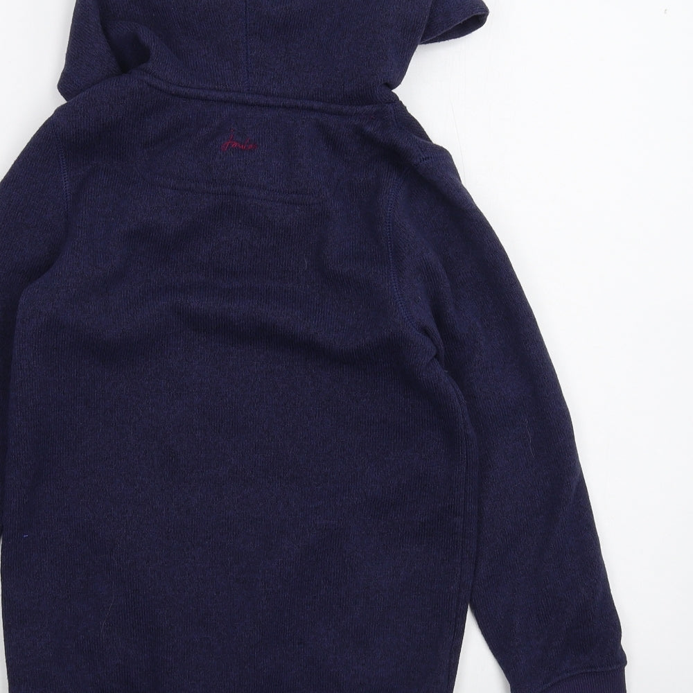 Joules Girls Blue   Pullover Hoodie Size 9-10 Years