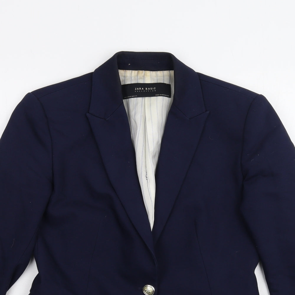 Zara Womens Blue   Jacket  Size M