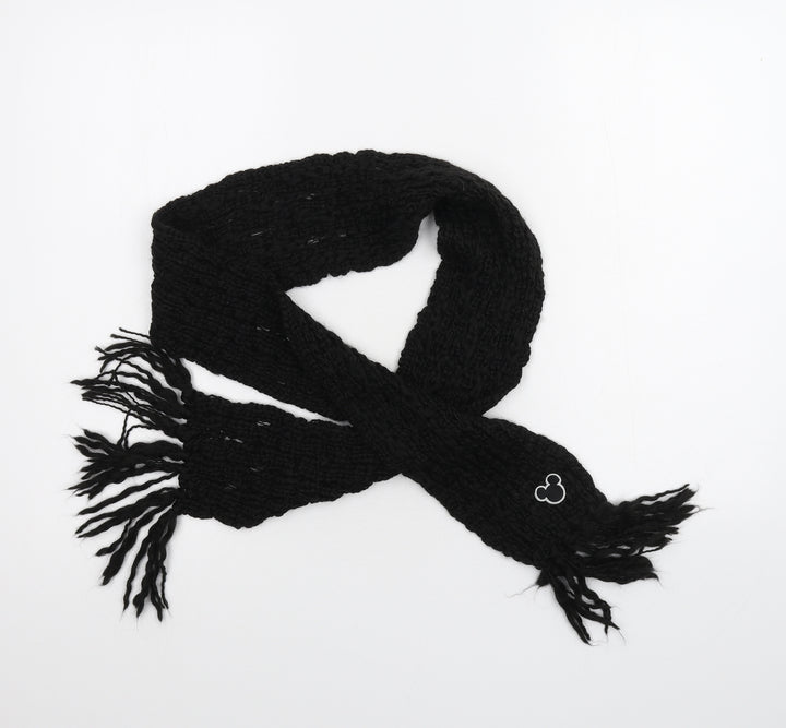 Preworn Womens Black Scarf