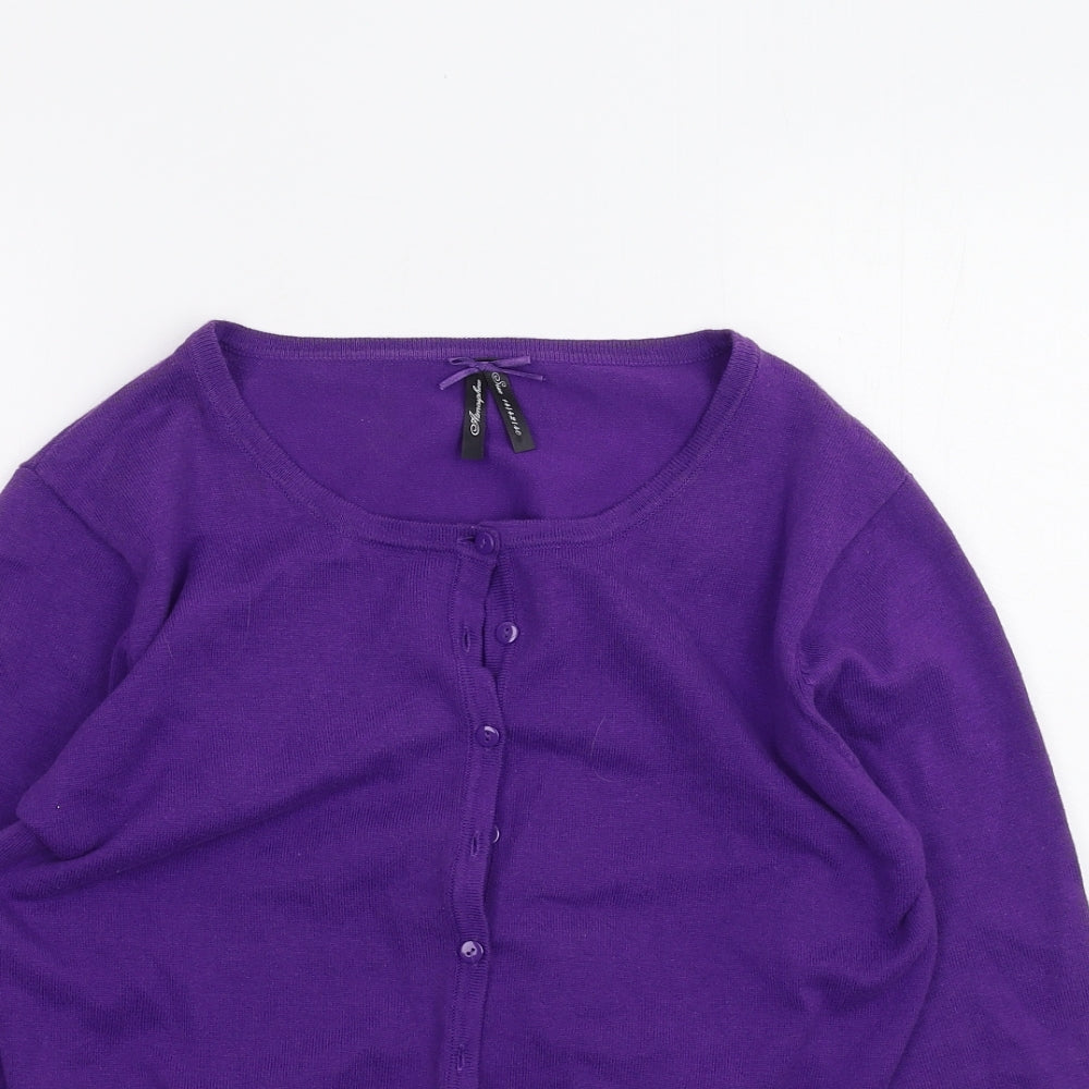 Atmosphere Womens Purple   Cardigan Jumper Size 14