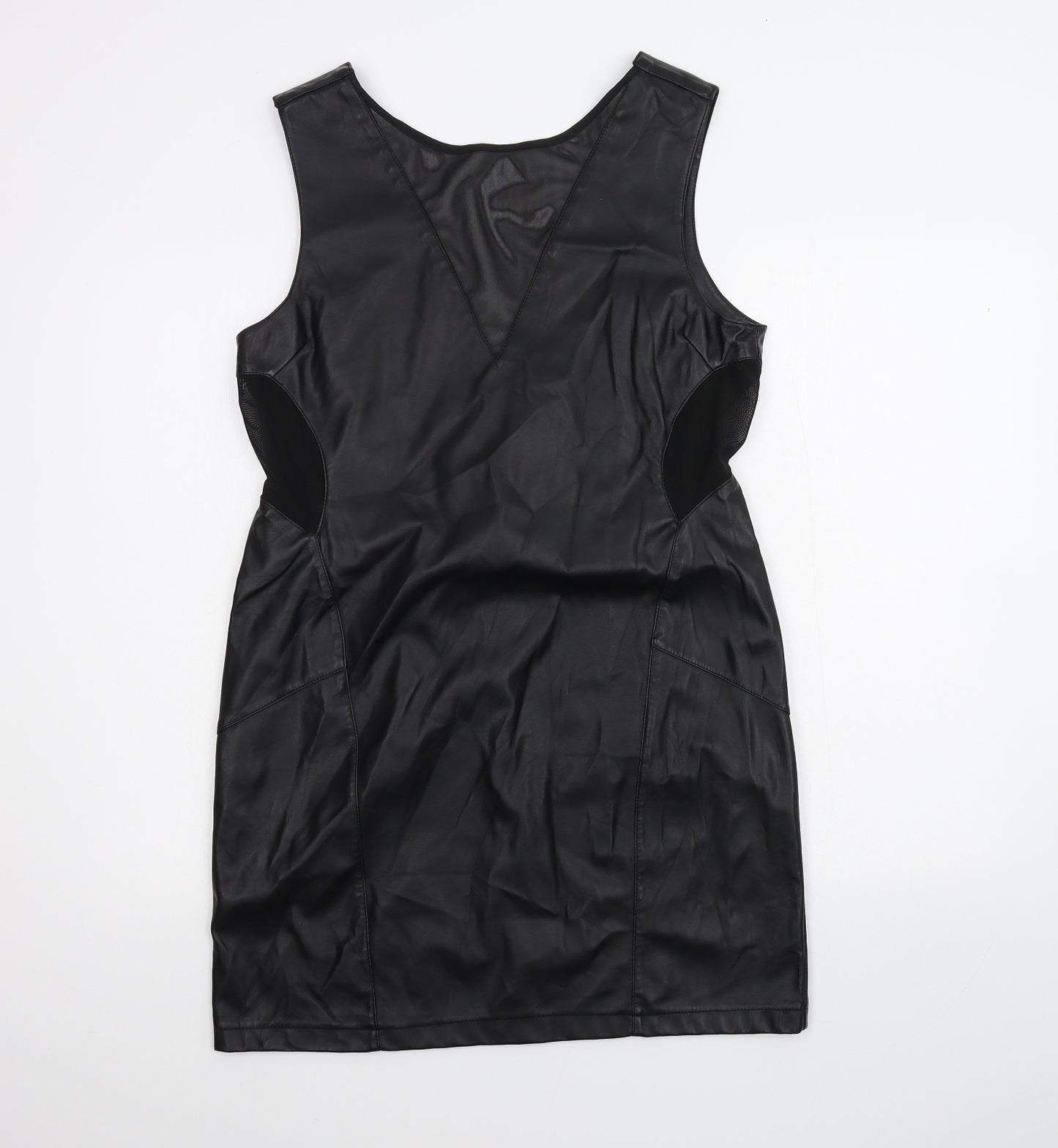 Miss Selfridge Womens Black   A-Line  Size 16