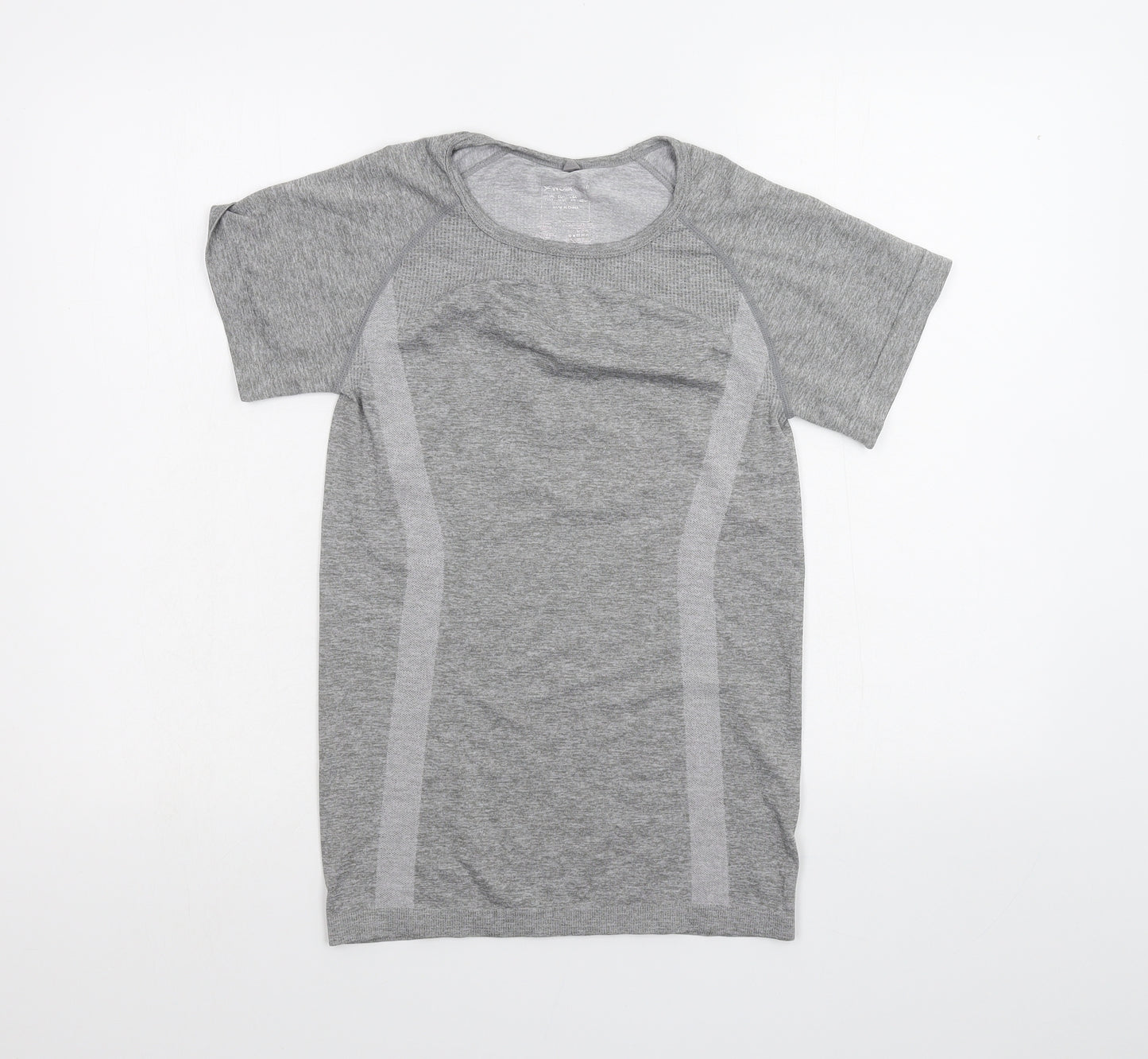 WORKOUT Womens Grey   Basic T-Shirt Size 10