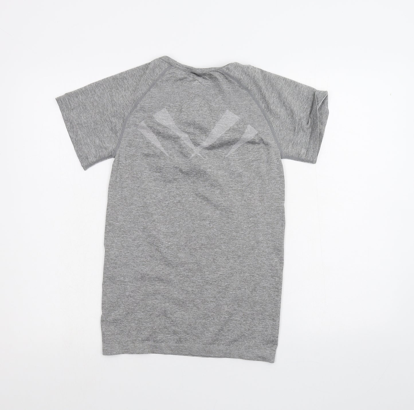 WORKOUT Womens Grey   Basic T-Shirt Size 10
