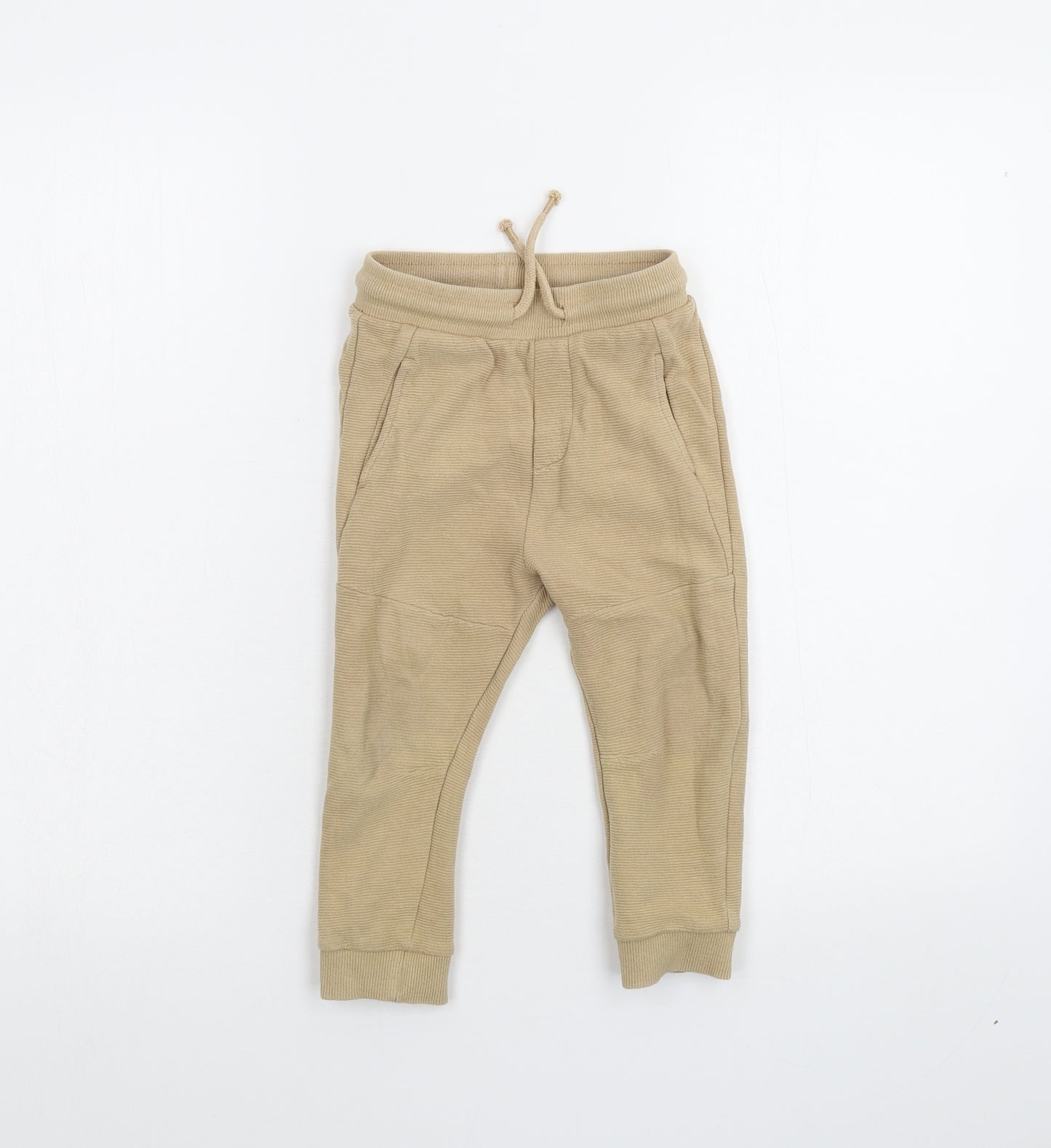 George Boys Beige   Sweatpants Trousers Size 2-3 Years