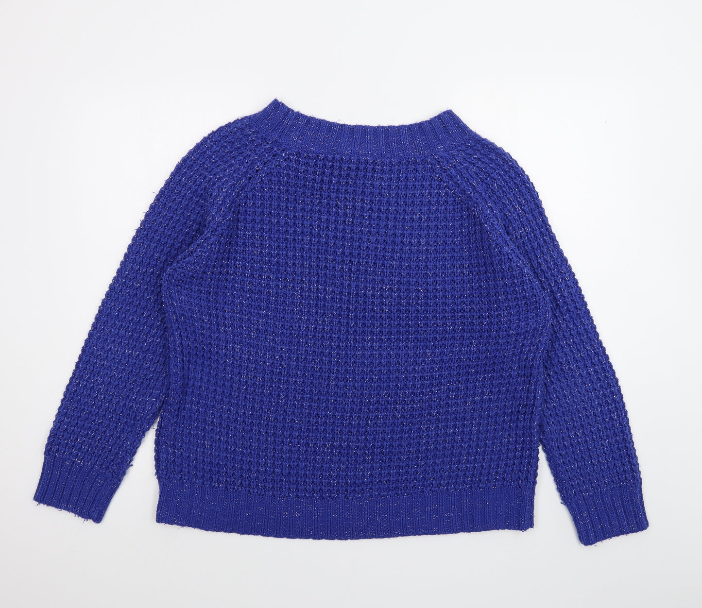 Peacocks Womens Blue   Pullover Jumper Size 16