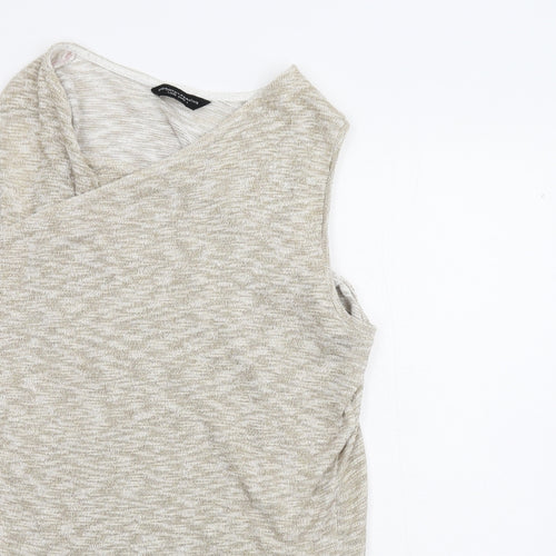 Dorothy Perkins Womens Beige   Cardigan Jumper Size L
