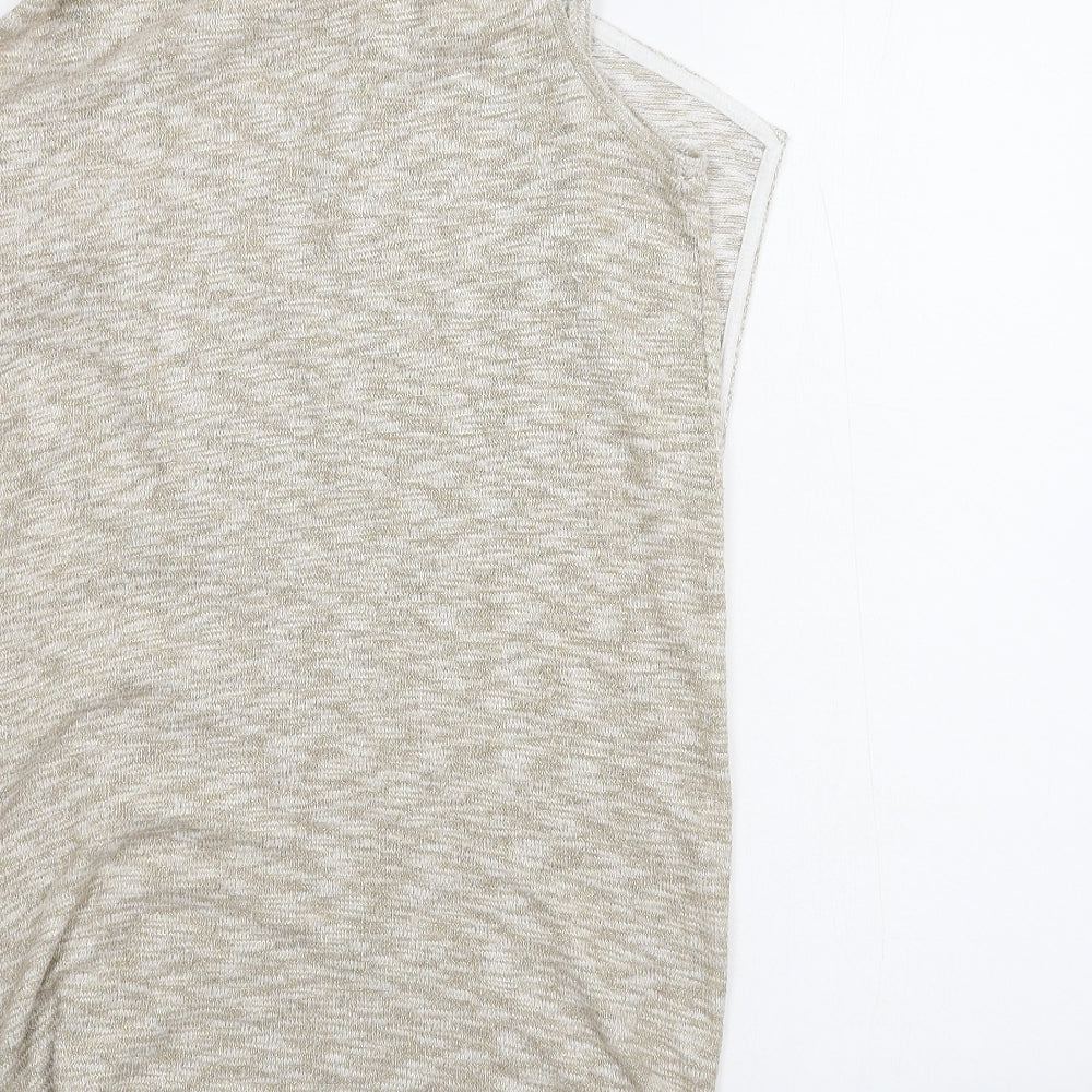 Dorothy Perkins Womens Beige   Cardigan Jumper Size L