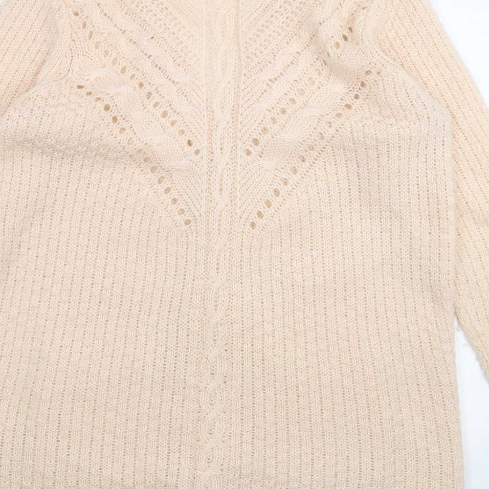 Peacocks Womens Pink   Cardigan Jumper Size M