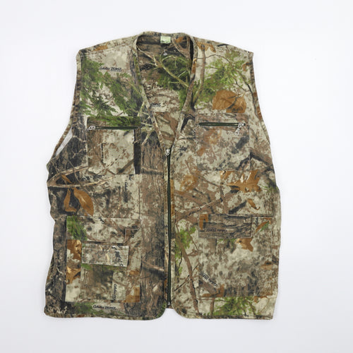 Preworn Womens Green Camouflage  Jacket  Size 2XL