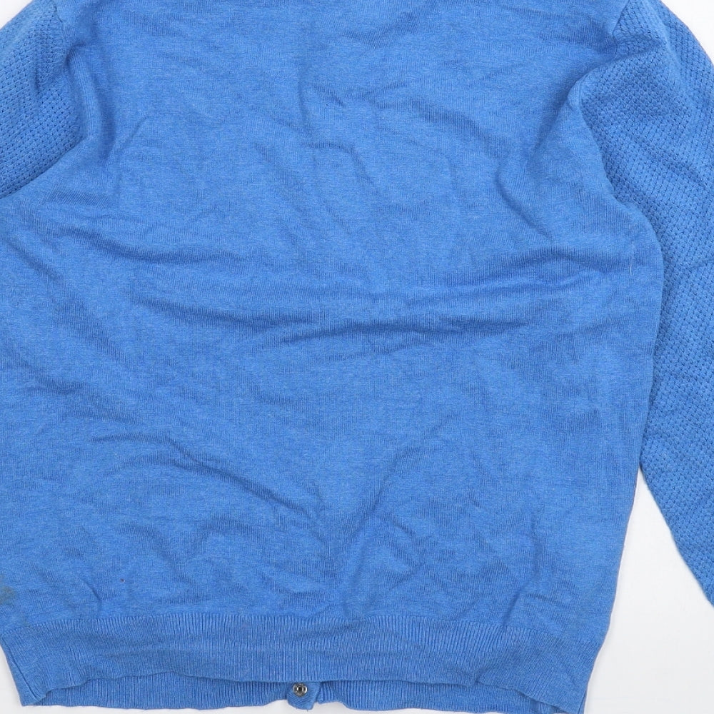 NEXT Womens Blue   Cardigan Jumper Size 8