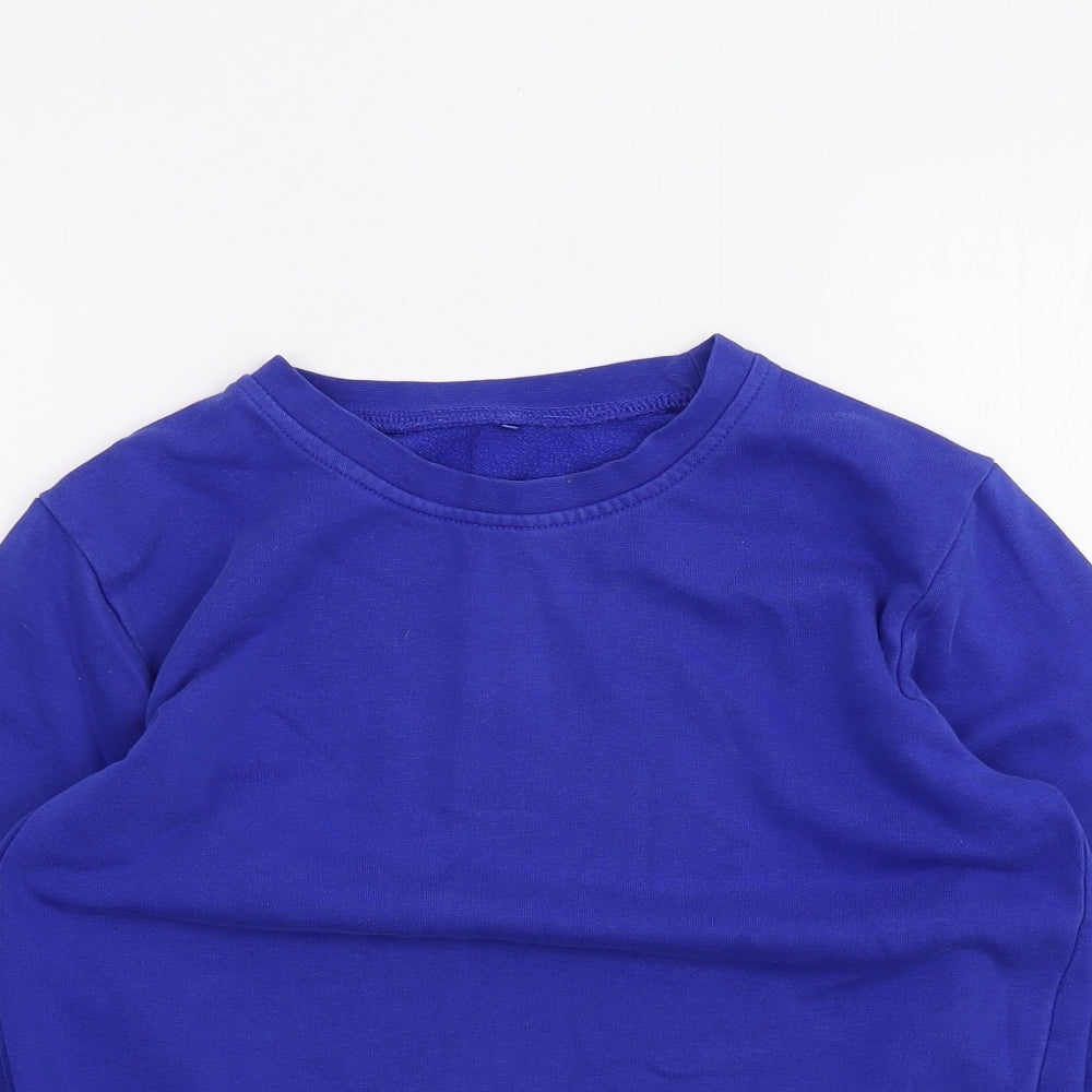 George Boys Blue   Pullover Jumper Size 10-11 Years