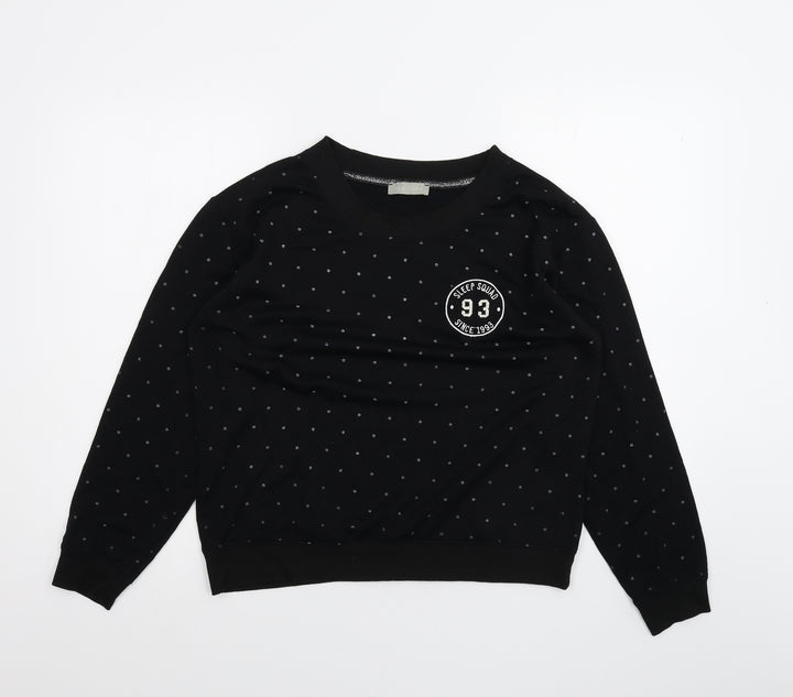 New Look Womens Black   Pullover Jumper Size 10