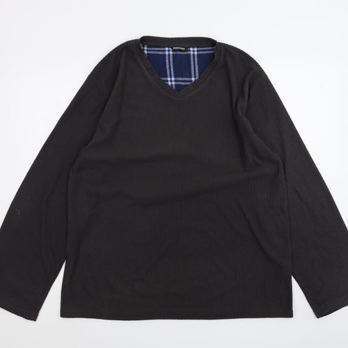 Peacocks Womens Black   Pullover Jumper Size L