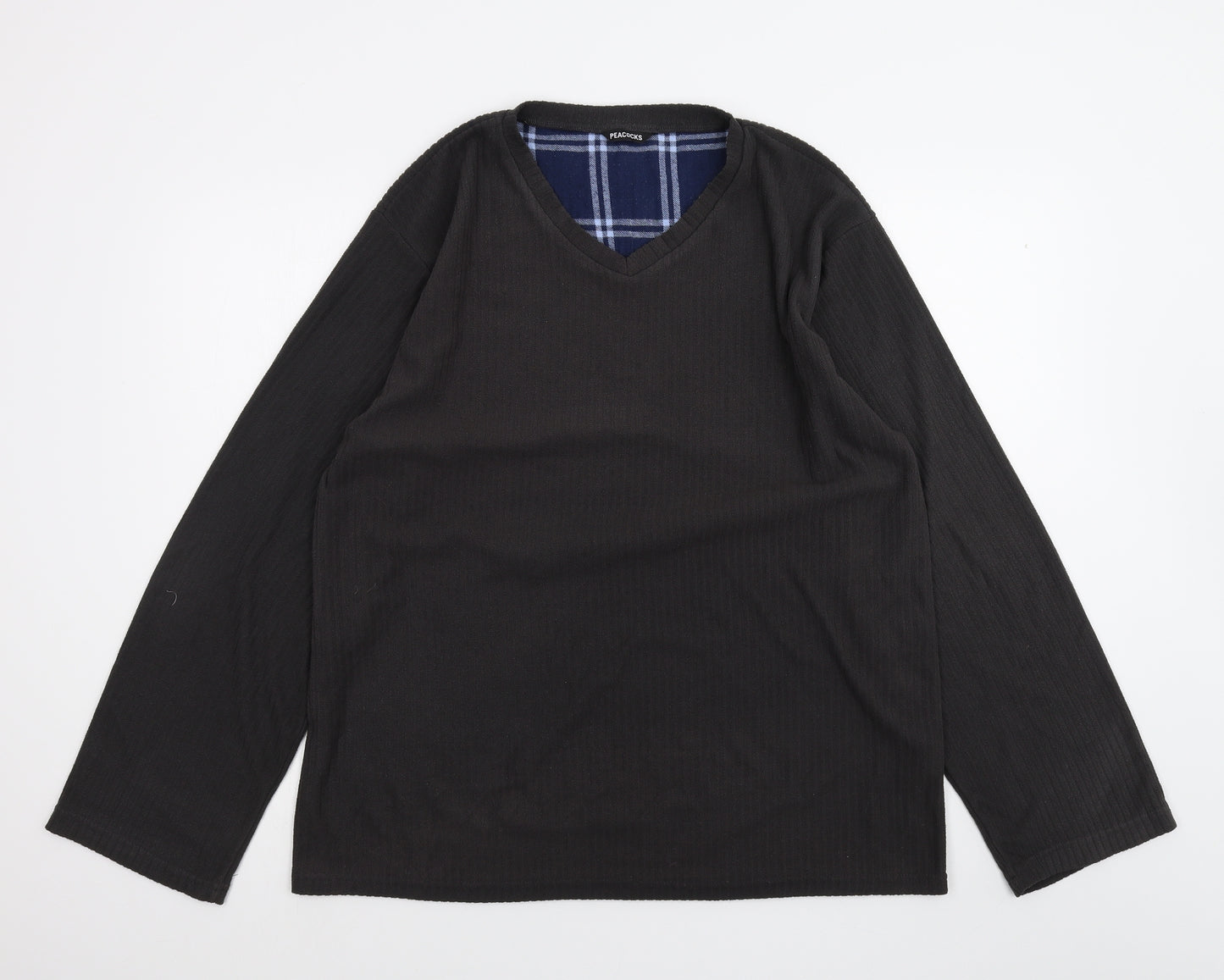 Peacocks Womens Black   Pullover Jumper Size L