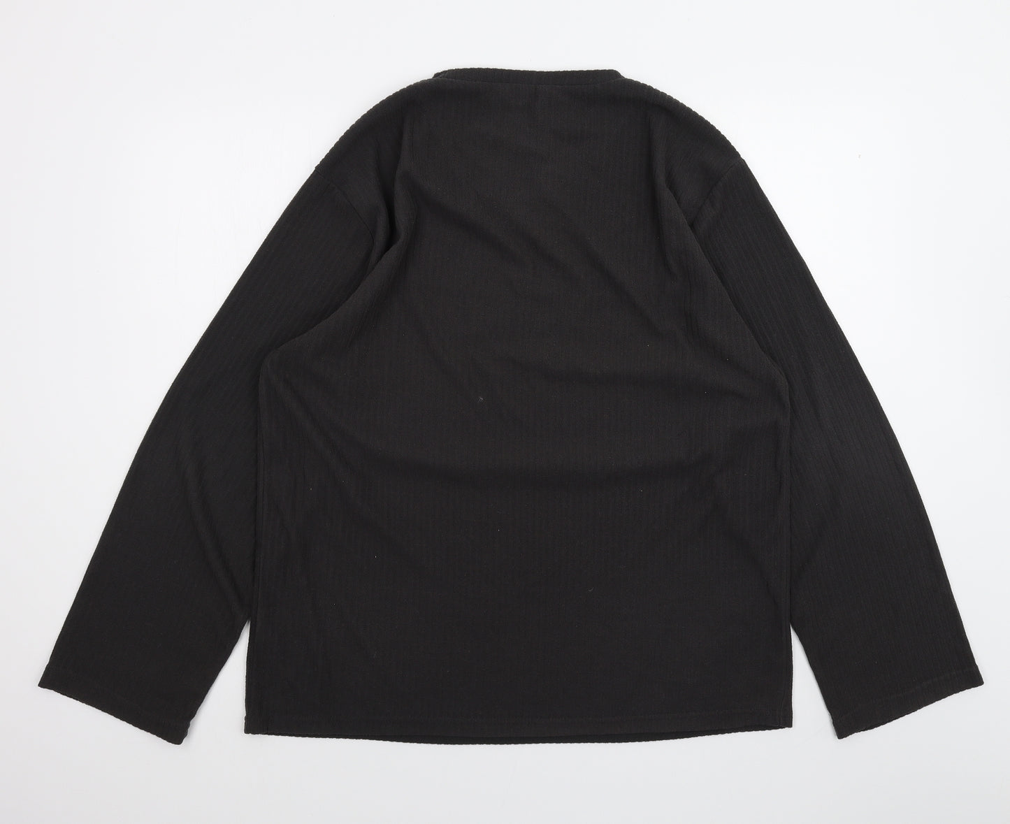 Peacocks Womens Black   Pullover Jumper Size L