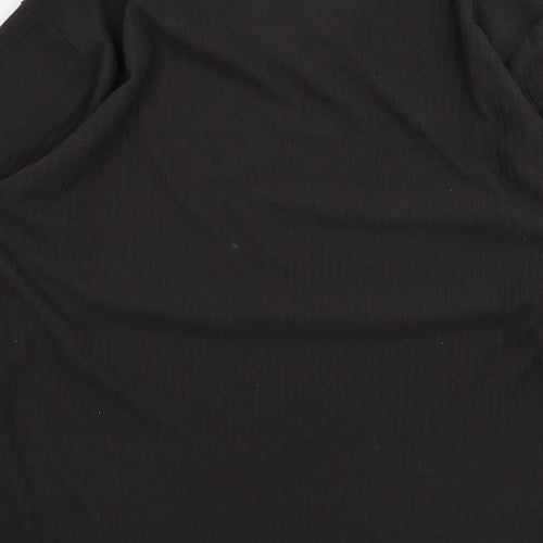 Peacocks Womens Black   Pullover Jumper Size L