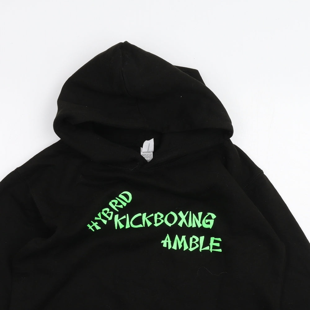 AWD Boys Black   Pullover Hoodie Size 12-13 Years