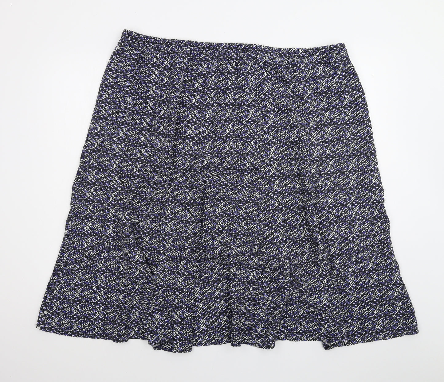 marisota Womens Blue   A-Line Skirt Size 26