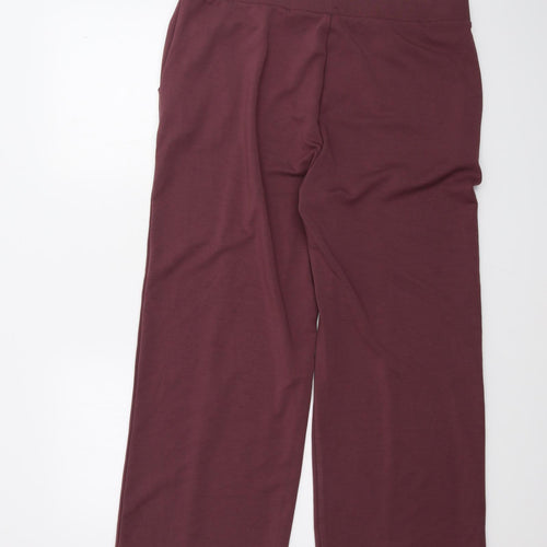 TU Womens Purple   Trousers  Size 18 L26 in