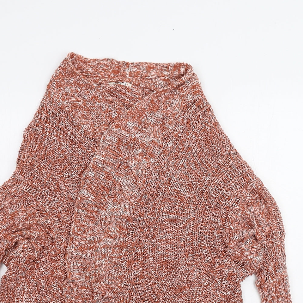 SoulCal&Co Womens Red   Cardigan Jumper Size 8